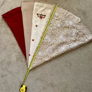 BUNDLE - 4 Tablecloths